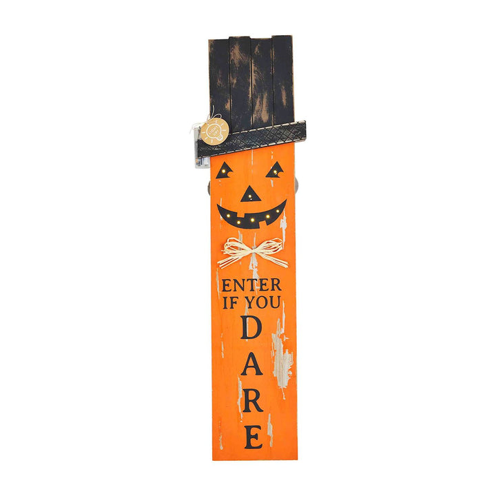 REVERSIBLE JACK O LANTERN & SANTA PLANK