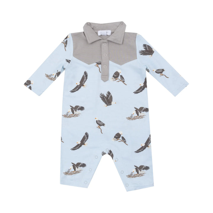 BALD EAGLES COWBOY ROMPER