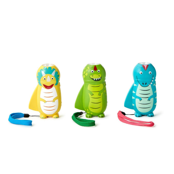 DINO LIGHTS RECHARGEABLE FLASHLIGHT