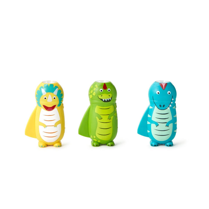 DINO LIGHTS RECHARGEABLE FLASHLIGHT