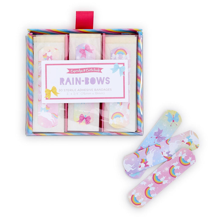 RAIN-BOWS 30pc. BANDAIDS IN GIFT BOX