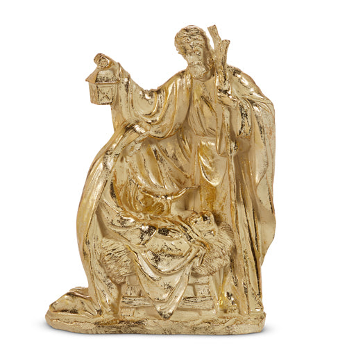 bronze christian statue