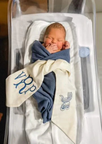 BABY IN BABY SWADDLE SASH