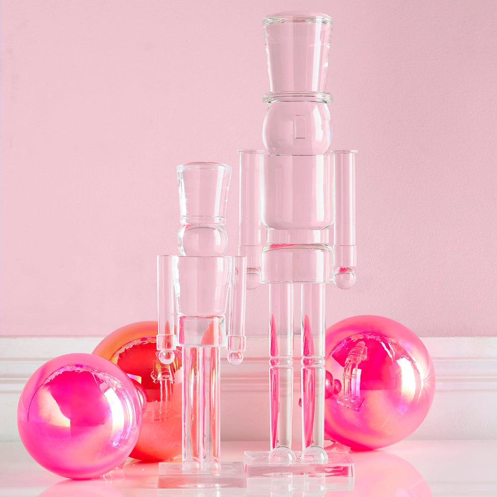 10" CLEAR NUTCRACKER