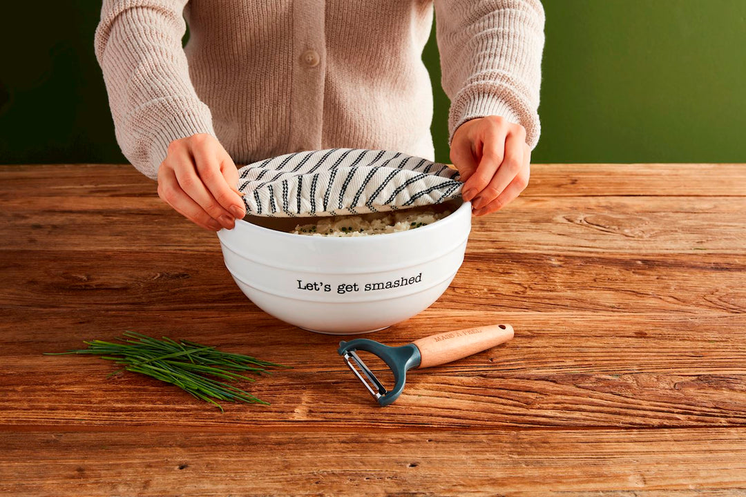 COVERED MASHED POTATO BOWL SET