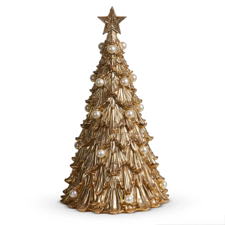 14" ACANTHUS TREE WITH PEARLS
