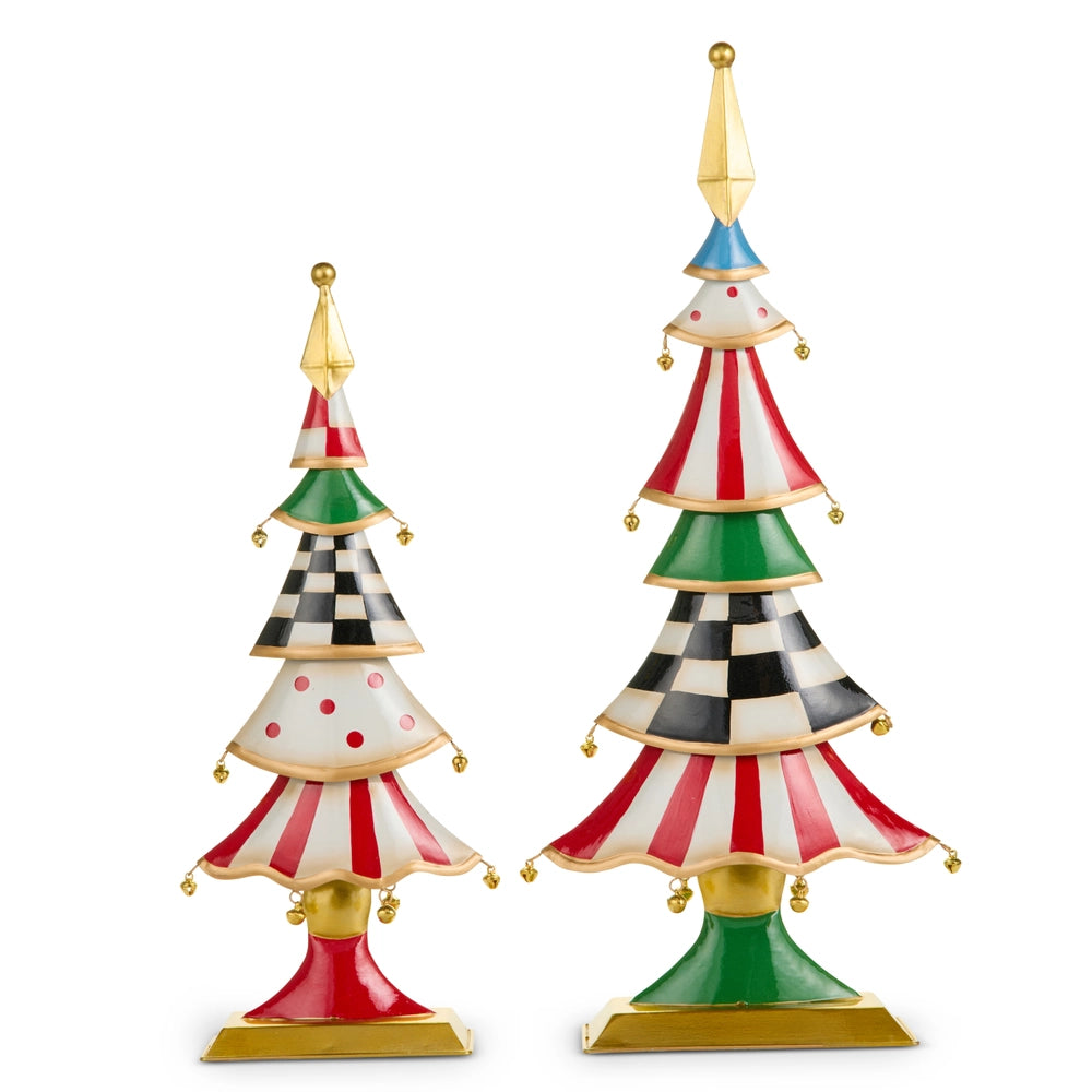 JINGLE BELL WHIMSY TIERED TREES