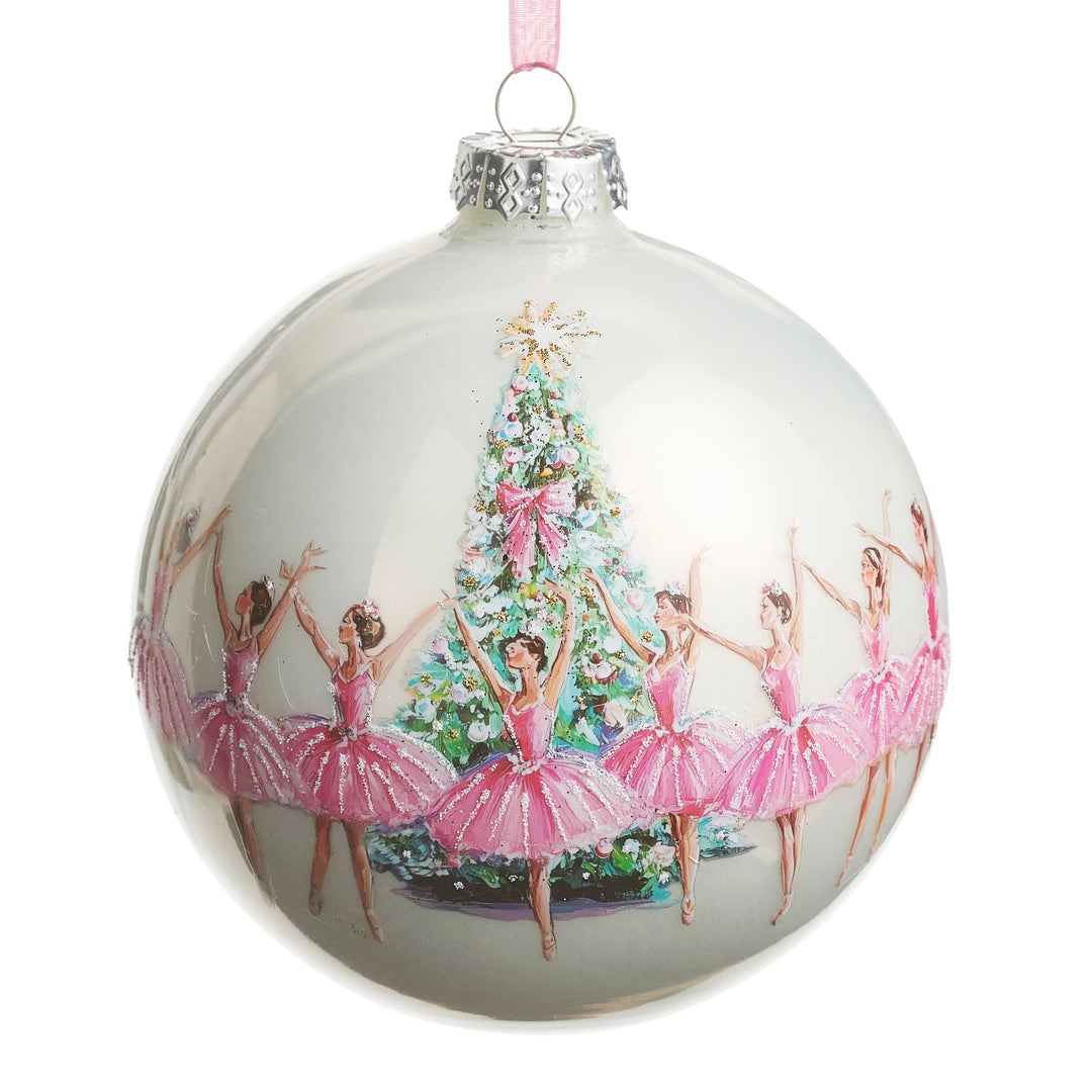 CHRISTMAS BALLET BALL ORNAMENT