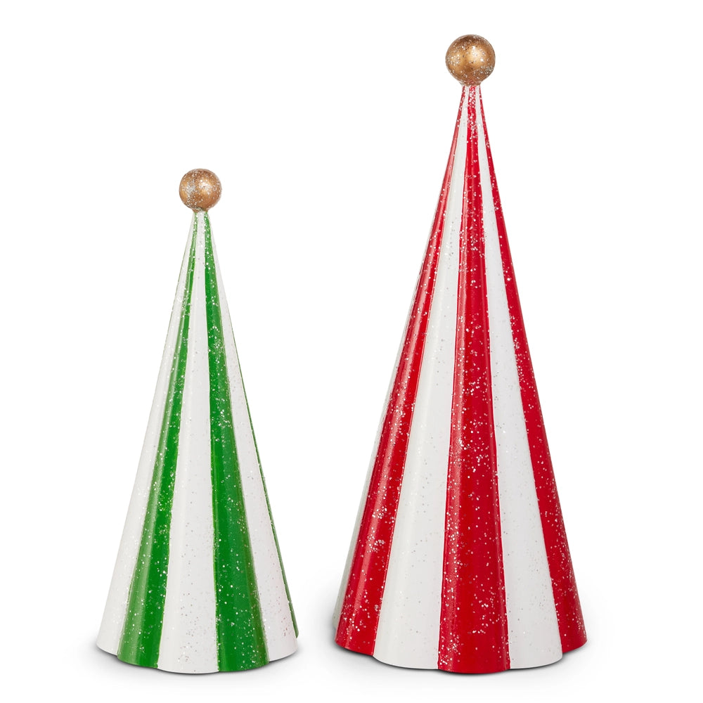 STRIPED GLITTER TREE