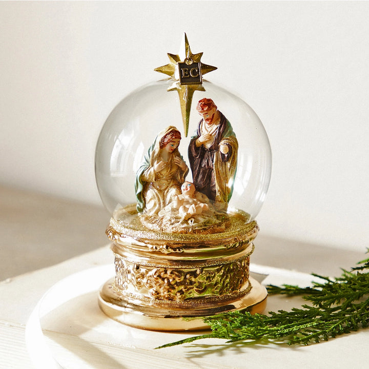 The Blessed Birth Globe Ornament