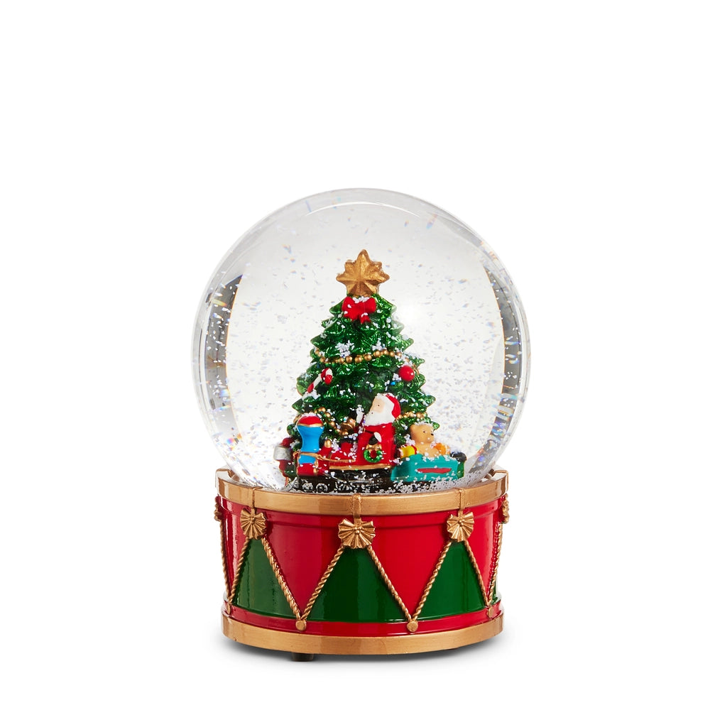 MUSICAL SANTA O CHRISTMAS TREE WATER GLOBE