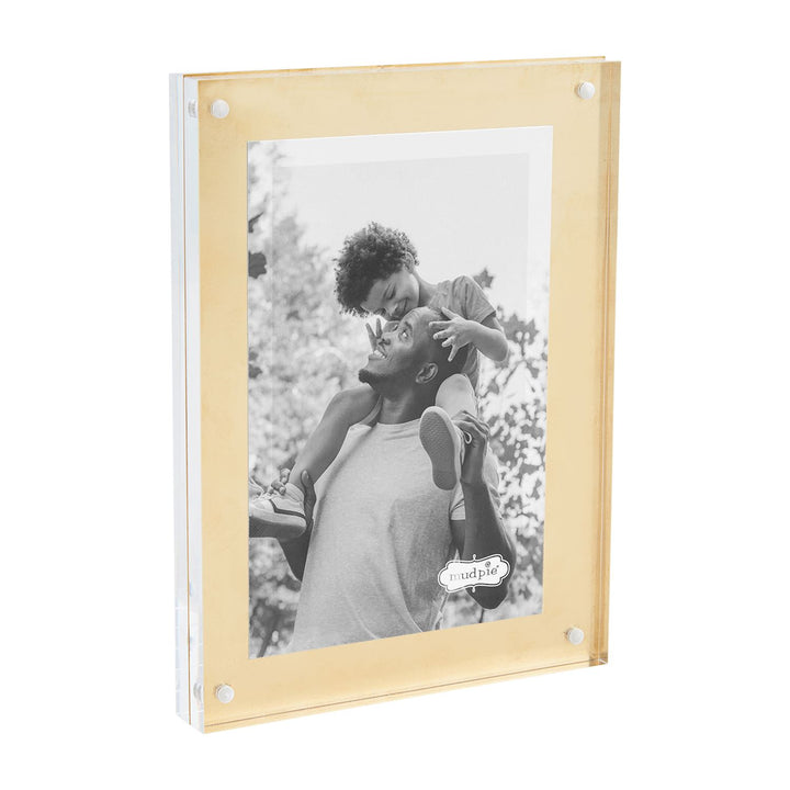 BRASS ACRYLIC FRAME