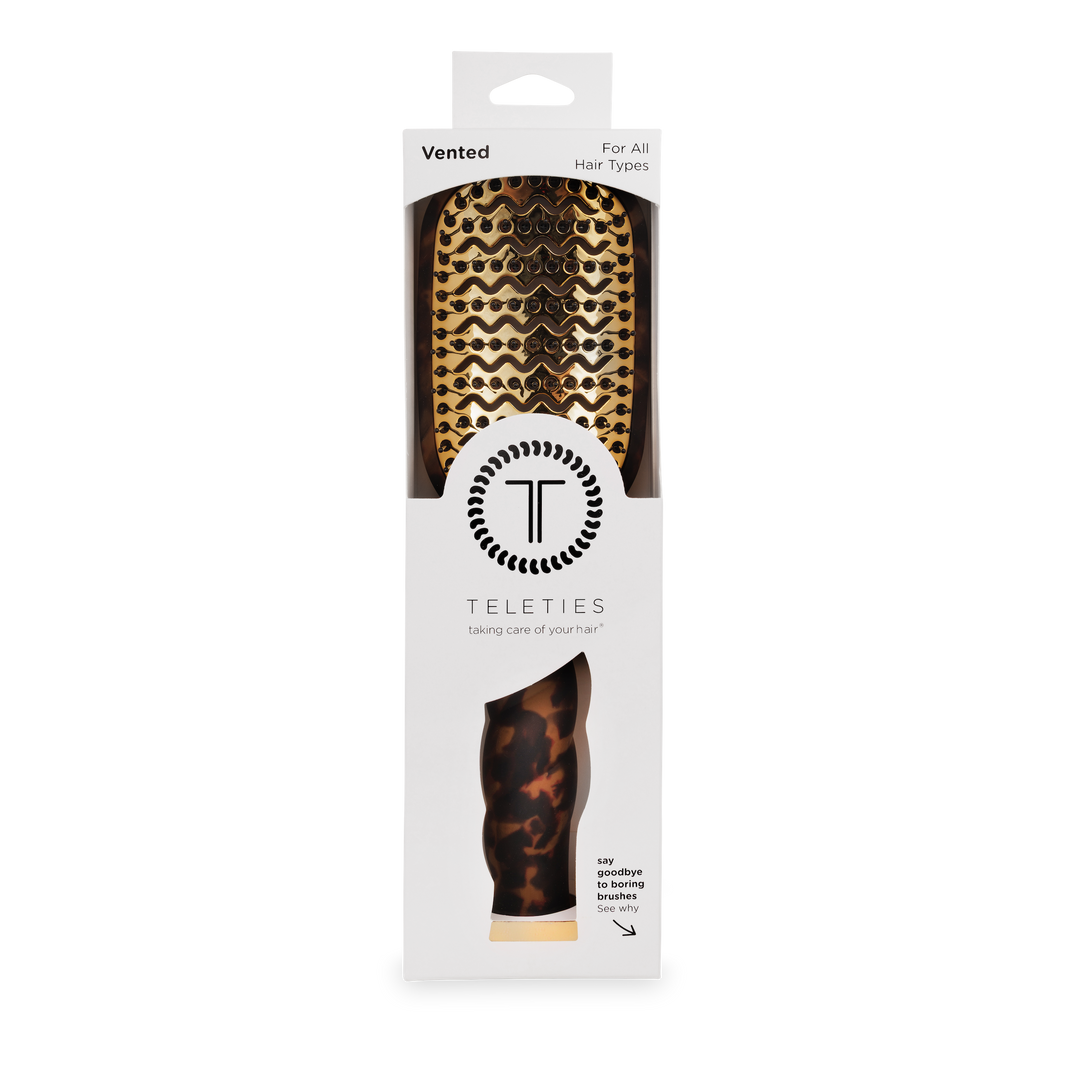 TORTOISE VENTED HAIR BRUSH