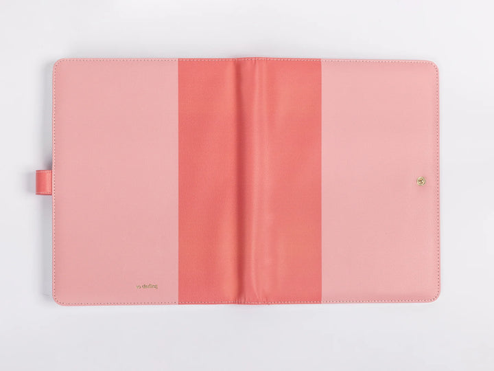 PINK COLORBLOCK LARGE FOLIO