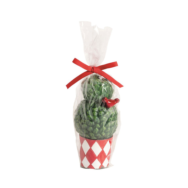 TOPIARY HOLIDAY GIFT CANDLE