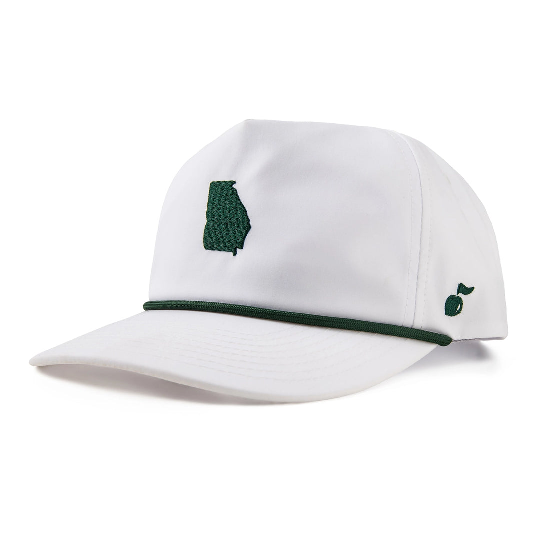 WHITE STATE LINE HAT