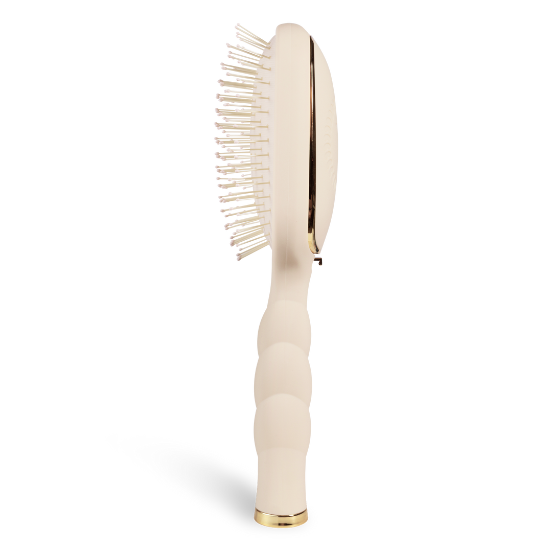 TAN DETANGLER HAIR BRUSH FOR MEDIUM HAIR