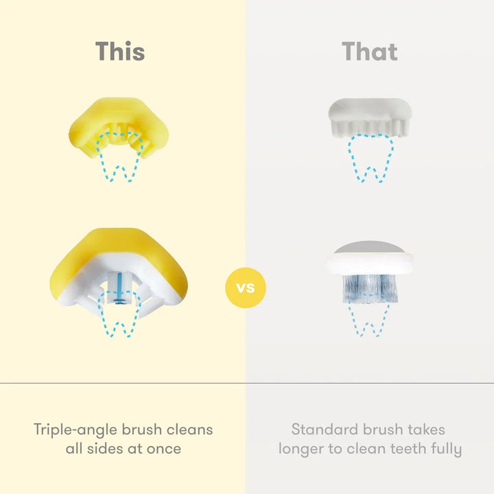 GROW-WITH-ME TRAINING TOOTHBRUSH SET