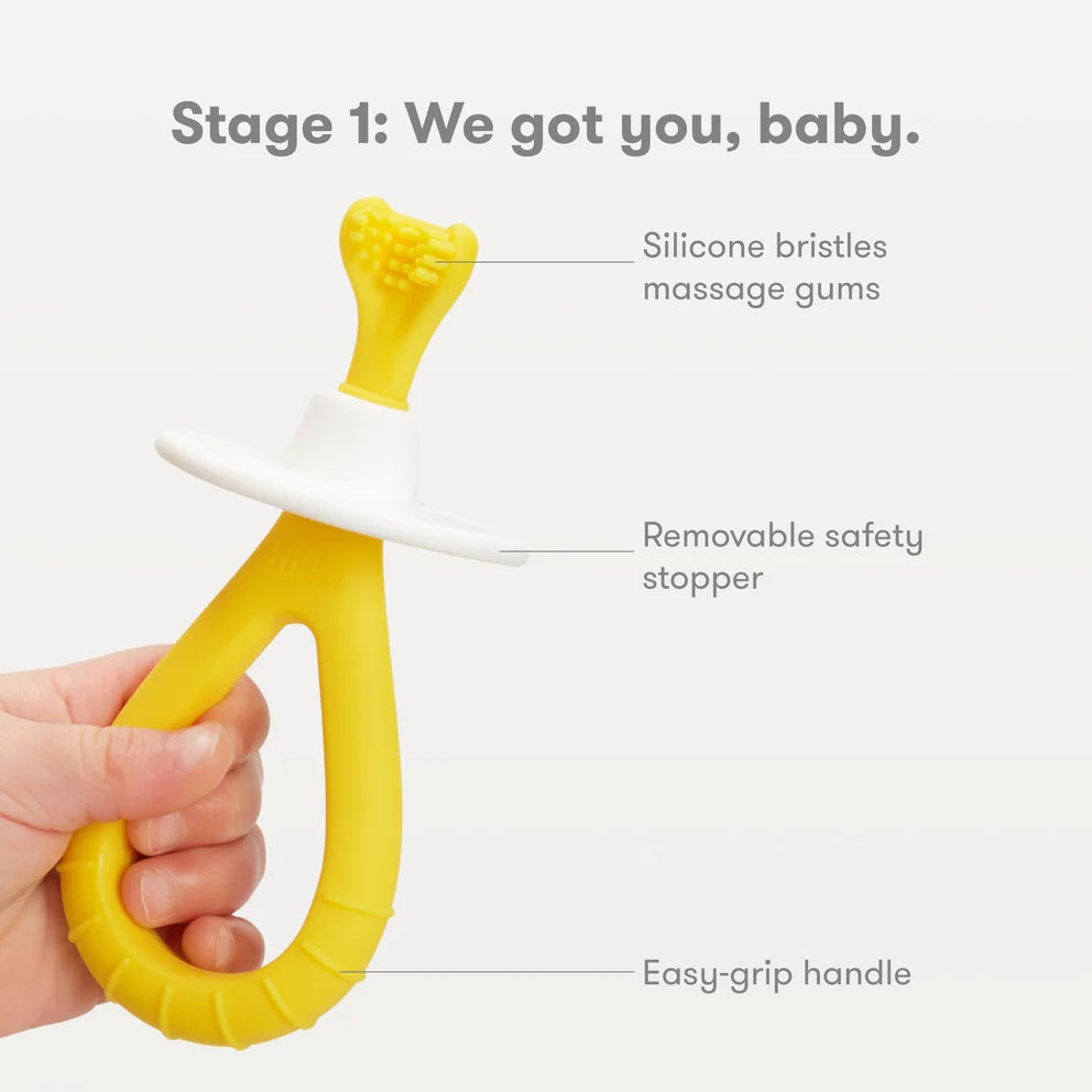 GROW-WITH-ME TRAINING TOOTHBRUSH SET