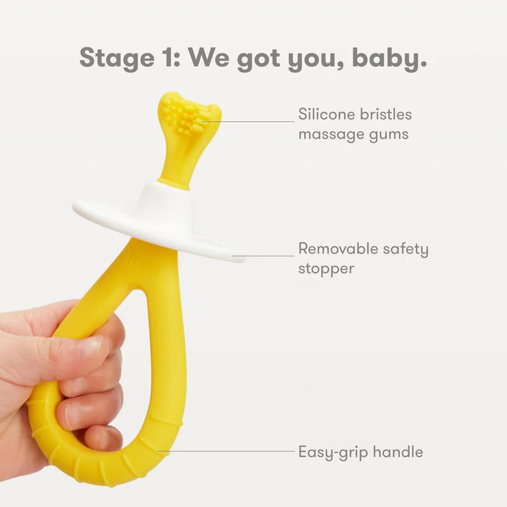 GROW-WITH-ME TRAINING TOOTHBRUSH SET
