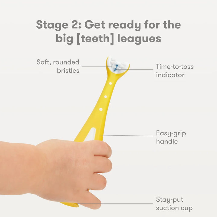 GROW-WITH-ME TRAINING TOOTHBRUSH SET