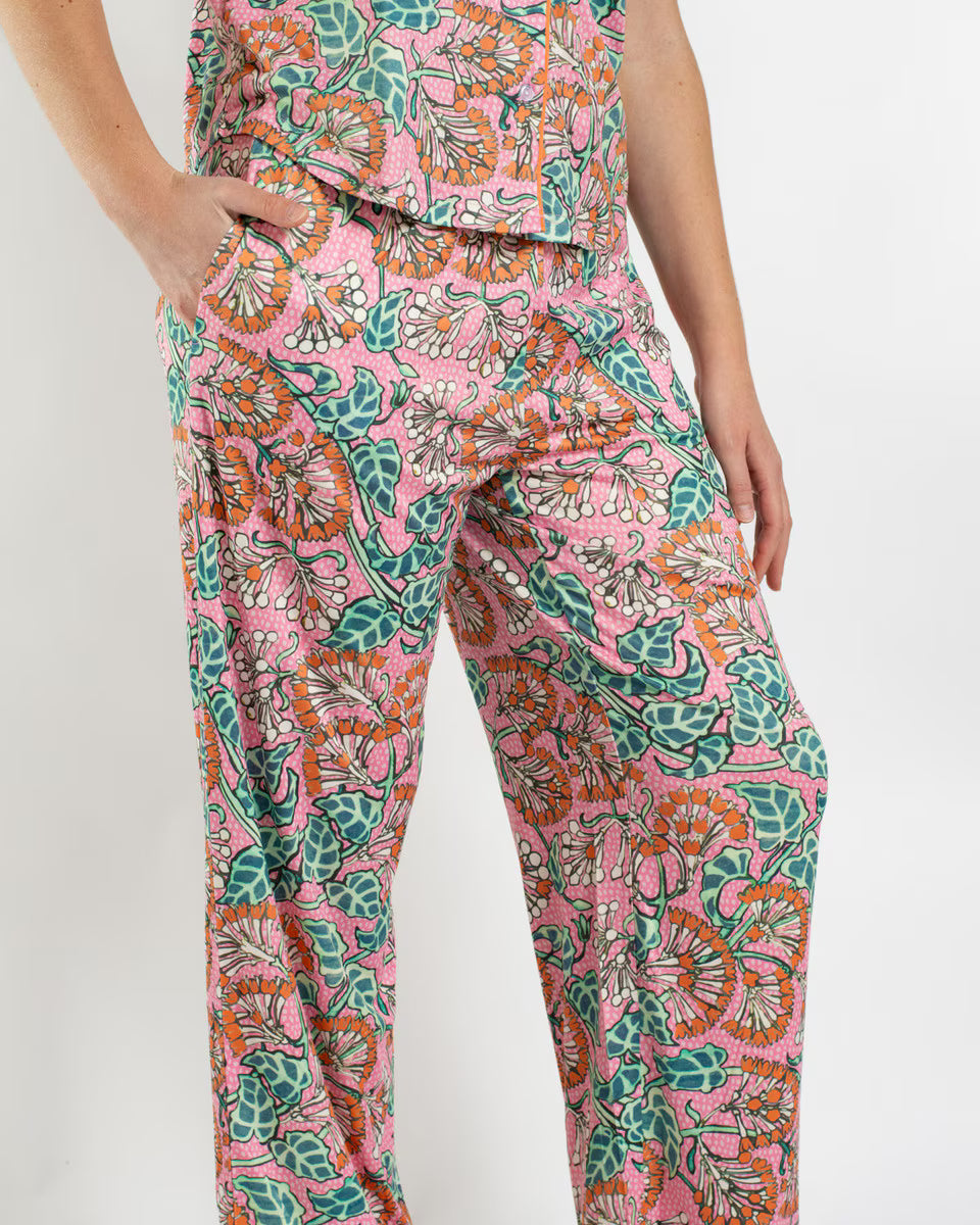 JOANNA SHORT SLEEVE & PANTS PAJAMA SET