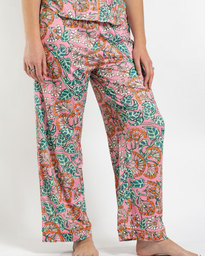 JOANNA SHORT SLEEVE & PANTS PAJAMA SET