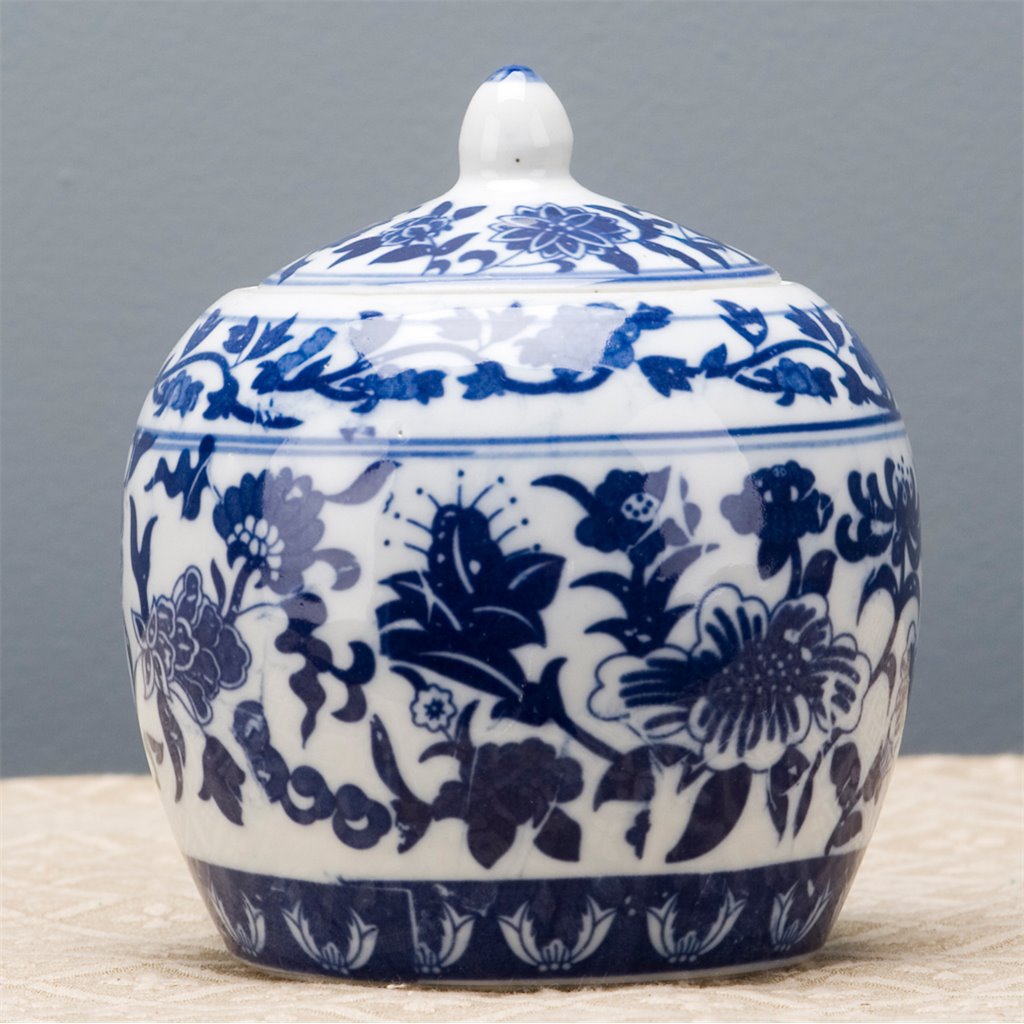 BLUE & WHITE SMALL MELON BOX