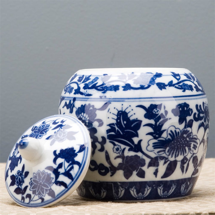 BLUE & WHITE SMALL MELON BOX