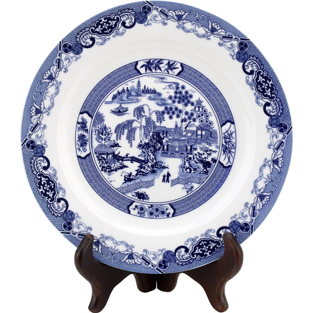 BLUE & WHITE PLATE