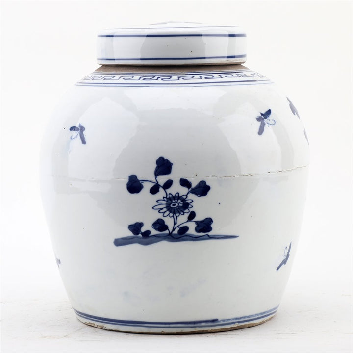 FLORAL & PHEASANT LARGE BULB JAR