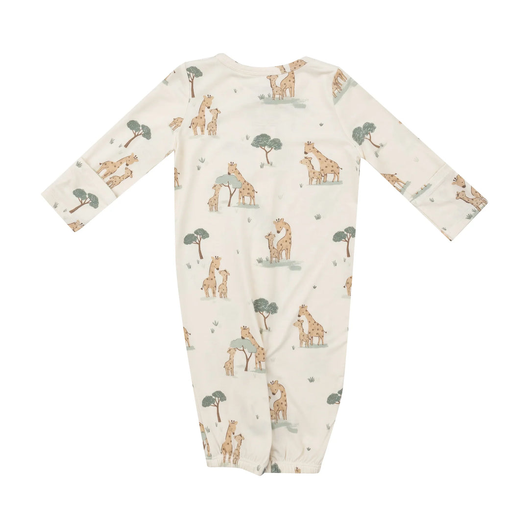 GIRAFFE FAMILIES CONVERTIBLE ROMPER GOWN