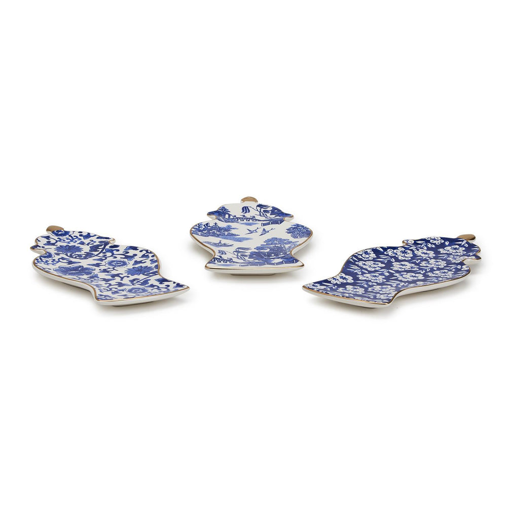 trinket trays 3 assorted from a side angle