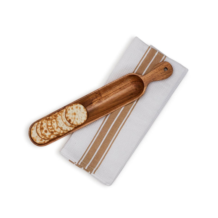 CRACKER PADDLE BOARD & DISH TOWEL SET