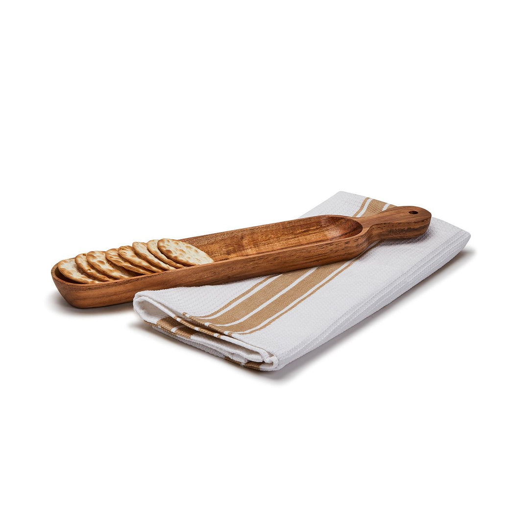 CRACKER PADDLE BOARD & DISH TOWEL SET