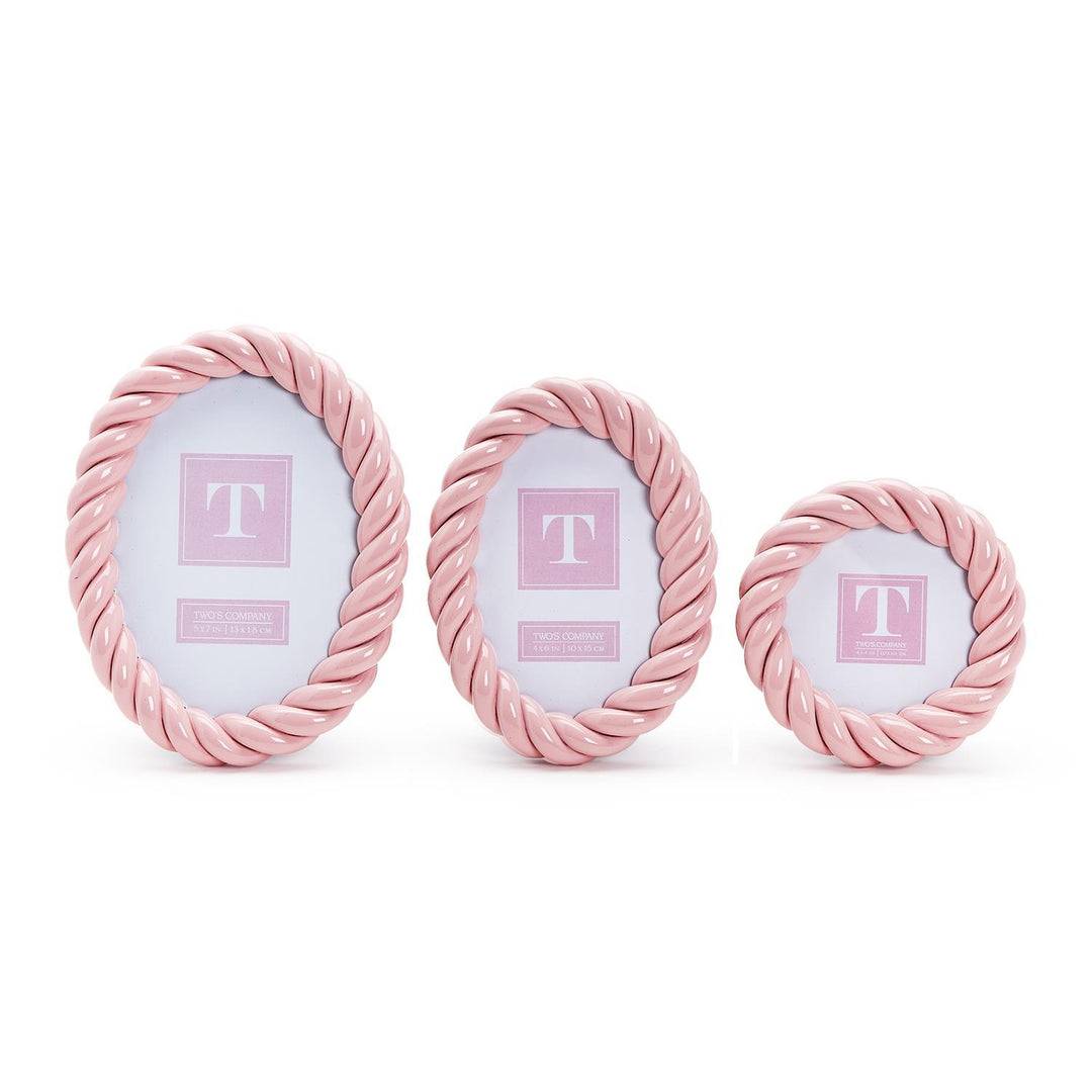 PINK TWIST PHOTO FRAME