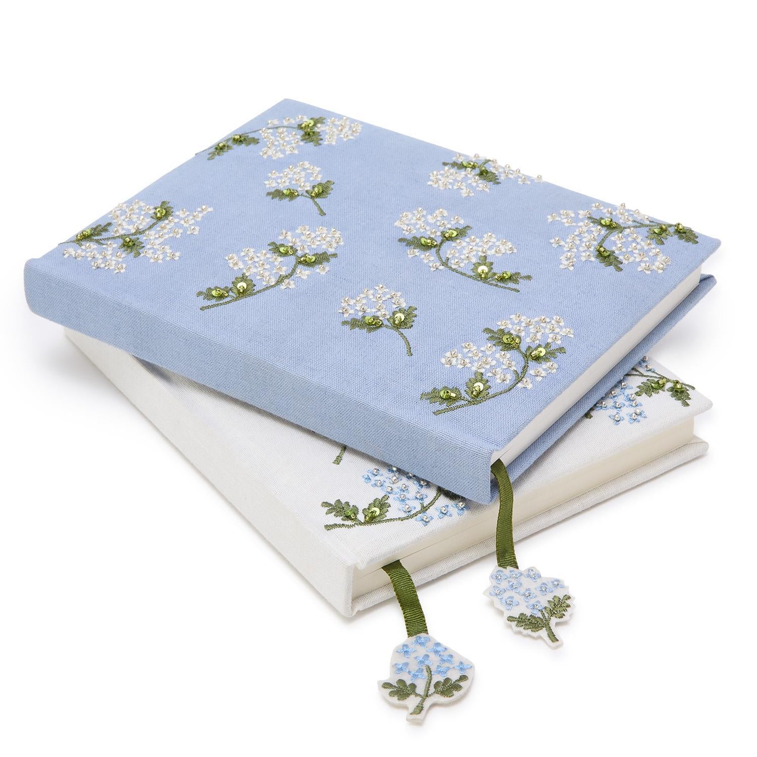 HYDRANGEA BEADED JOURNAL – Walker Boutique