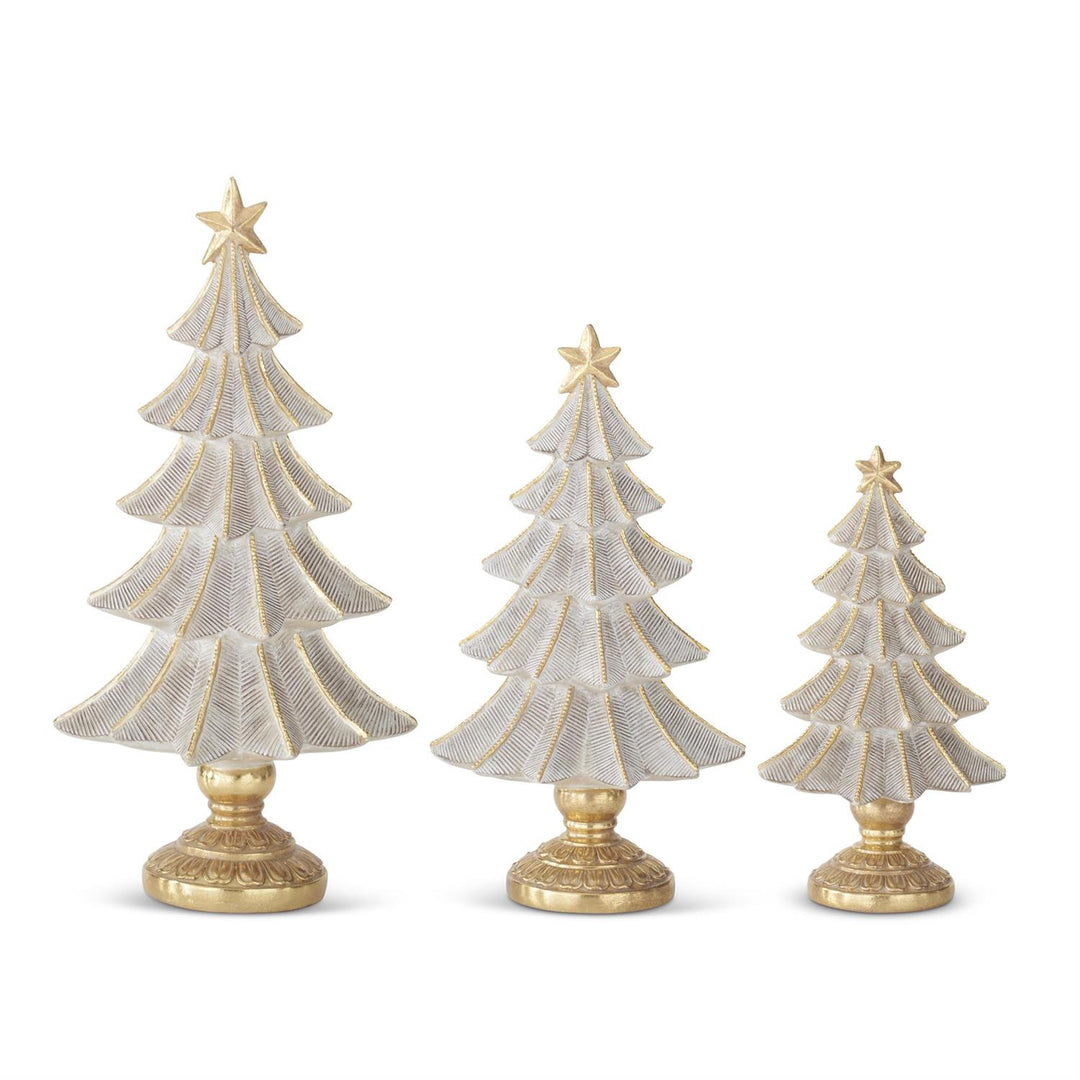 GOLD GLITTER RESIN CHRISTMAS TREE