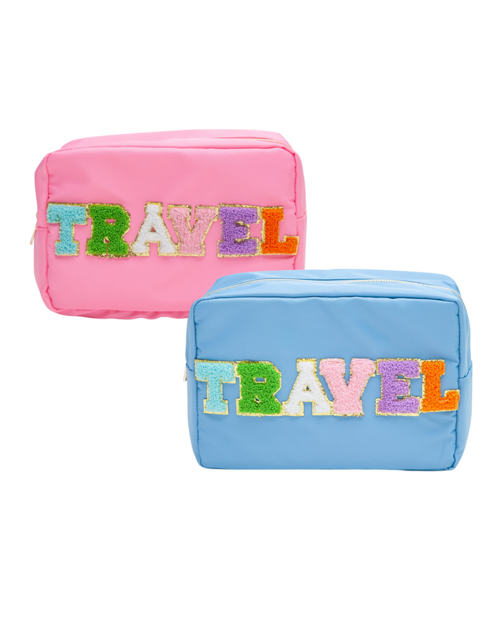 CLASSIC LARGE TRAVEL MAKEUP POUCH