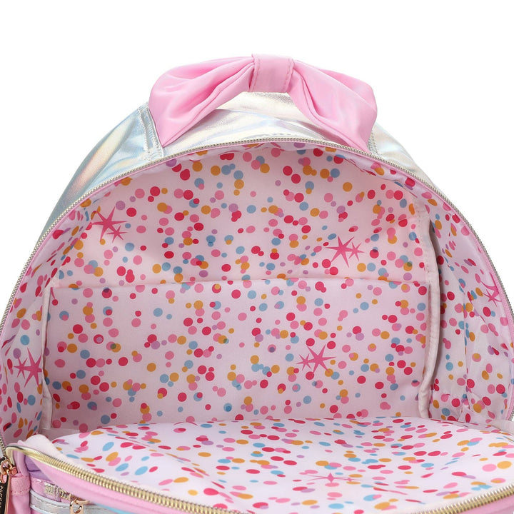 TAYLOR QUILTED CONFETTI HEARTS BACKPACK