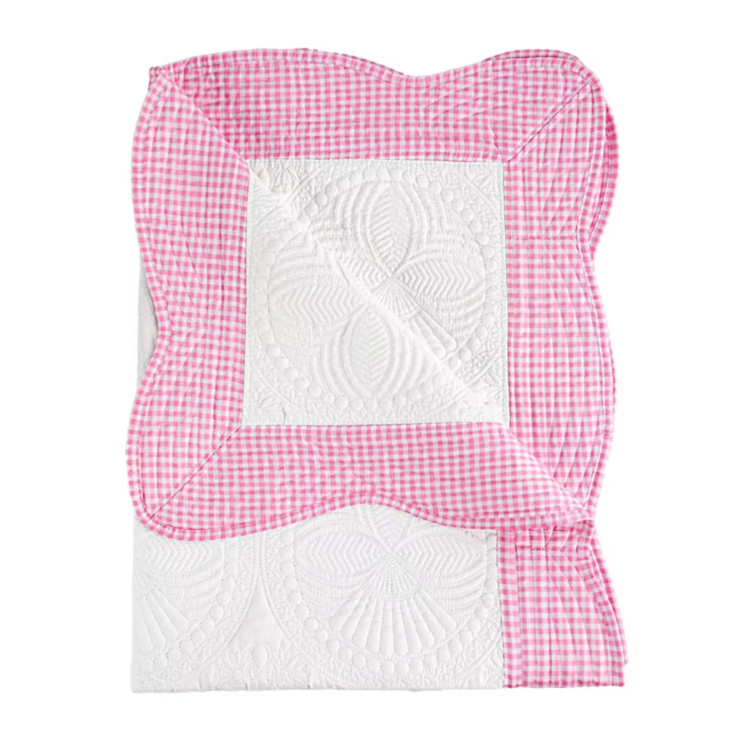 CUSTOM MONOGRAM HEIRLOOM QUILT