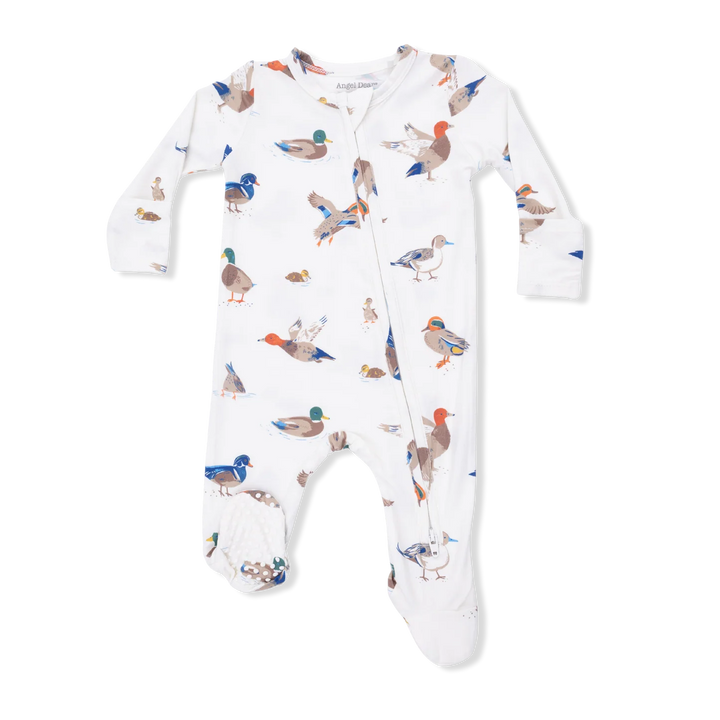 HUNTING DUCKS ZIPPER FOOTIE