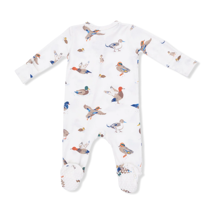 HUNTING DUCKS ZIPPER FOOTIE