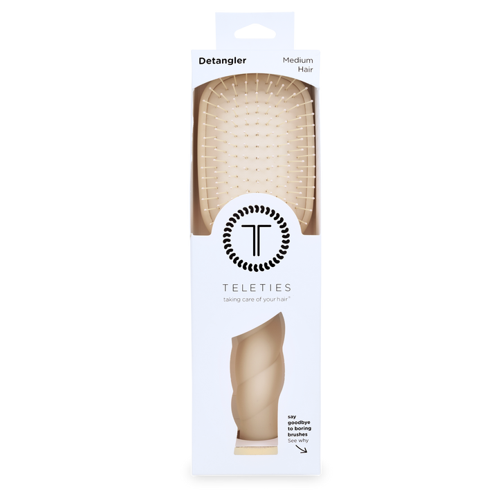 TAN DETANGLER HAIR BRUSH FOR MEDIUM HAIR