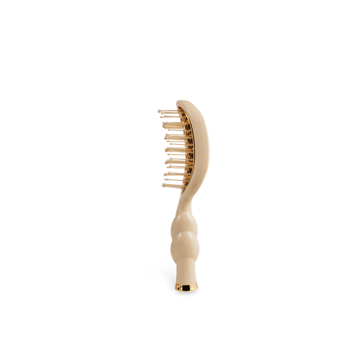 TAN MINI VENTED HAIR BRUSH