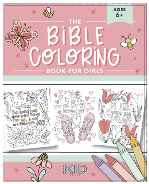 BIBLE COLORING BOOK FOR GIRLS