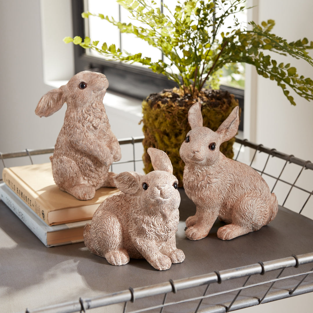 TEXTURED NEUTRAL RABBIT