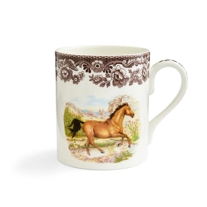 WOODLAND HORSE MUG, 16oz.