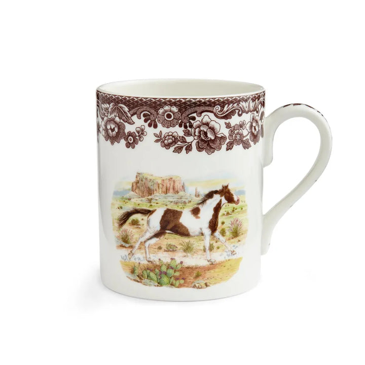 WOODLAND HORSE MUG, 16oz.