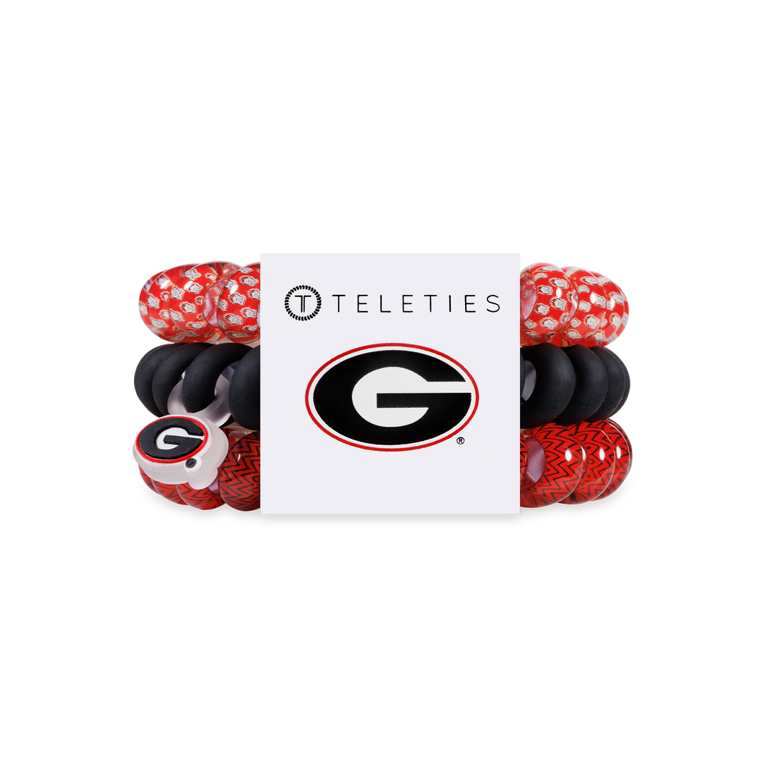 GO DAWGS! SPIRAL HAIR COILS